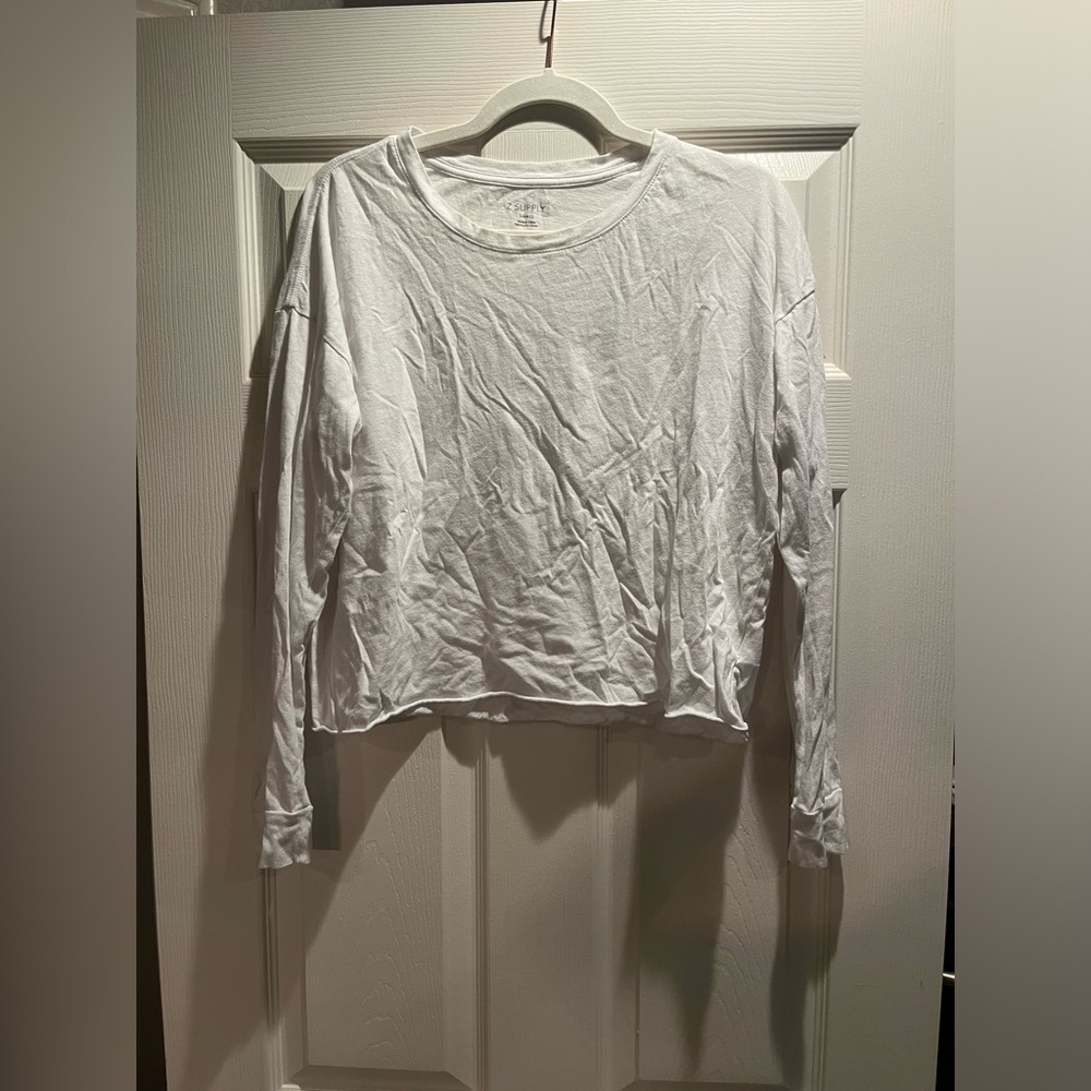 Z Supply long sleeve crop top